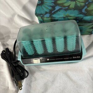 Samson-Dominion 60s Vintage Hot Rollers Hairsetter Beauty Travel Case 1865